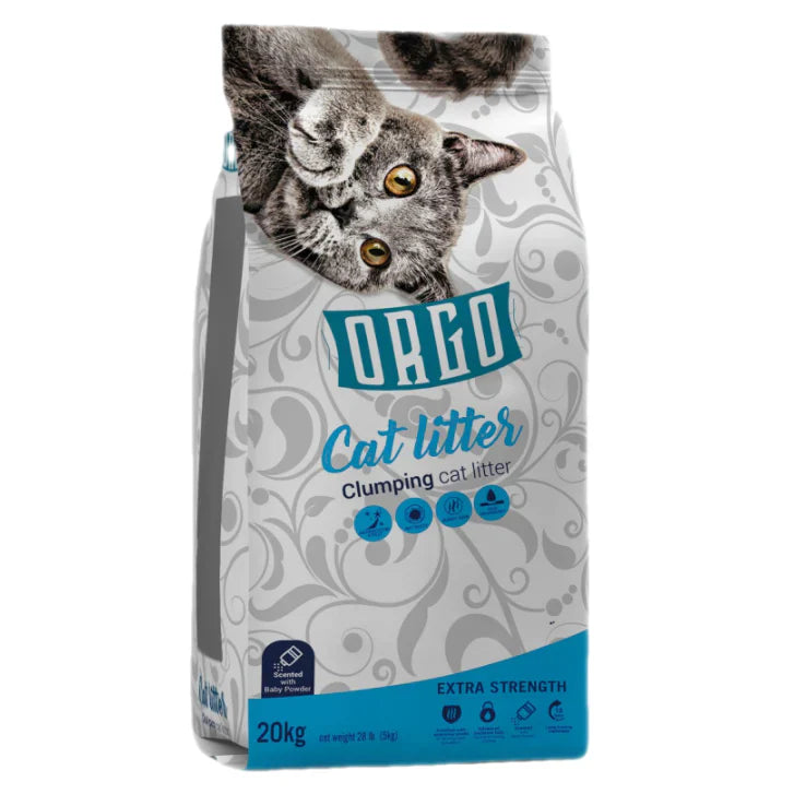 Orgo Clumping Cat Litter - Scented (20 L)