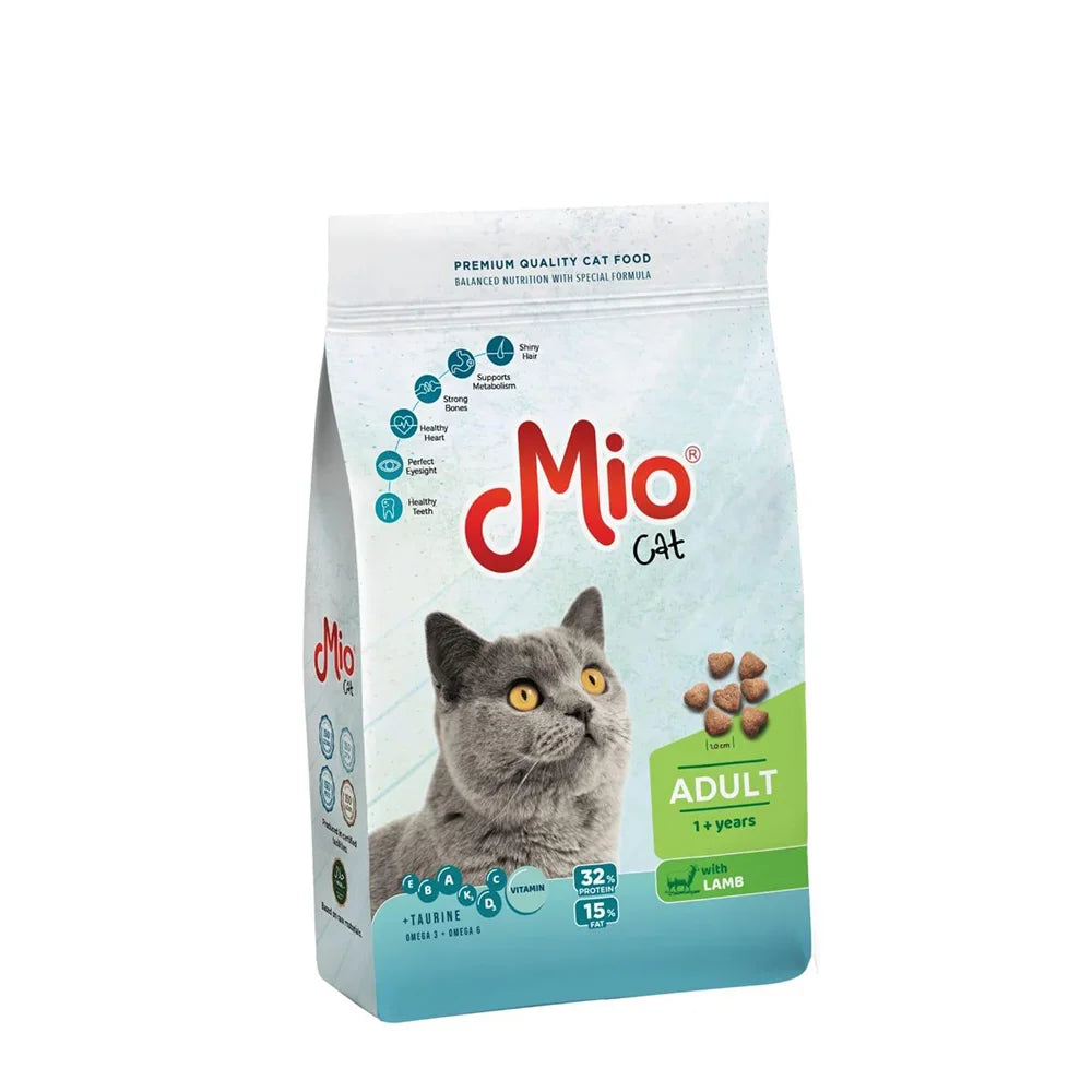 mio dry food for adult cat with lamb 1kg