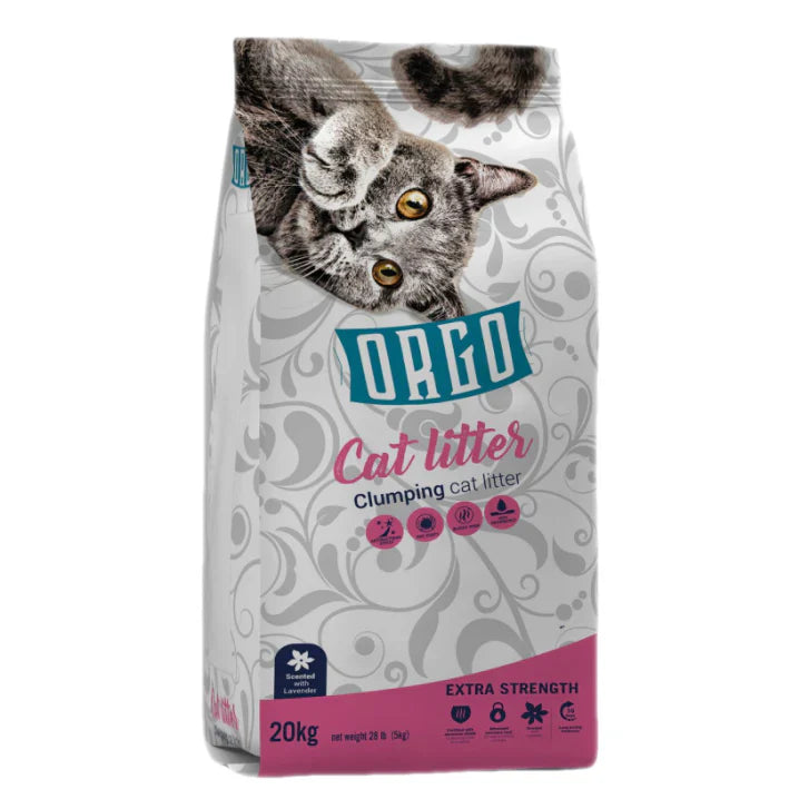 Orgo Clumping Cat Litter - Scented (20 L)