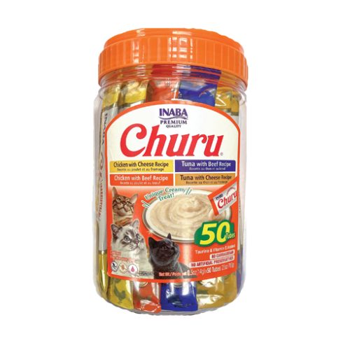 Churu 50 ct Beef & Cheese Variety Jar