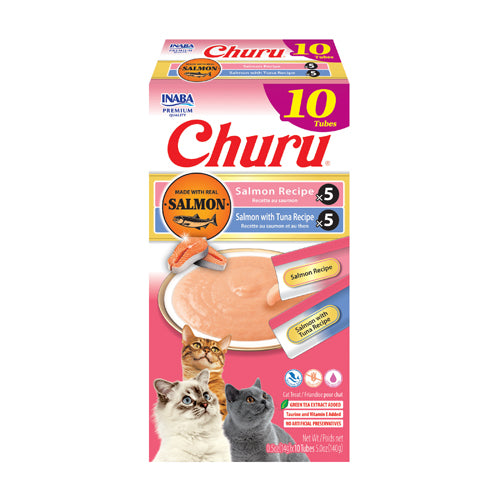 Churu 10 ct Salmon & Tuna Variety