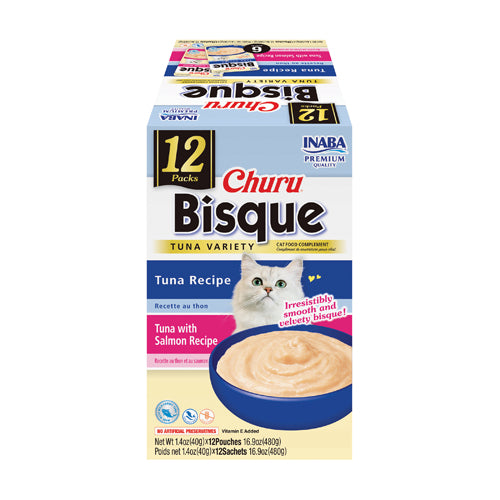 Churu Bisque 12 count Tuna Variety Pack