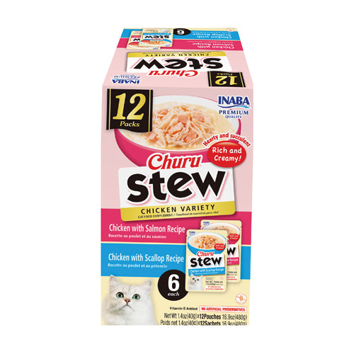 Churu Stew 12 count Chicken Variety Pack