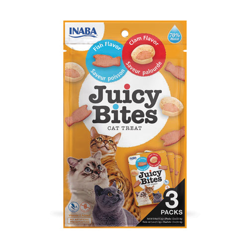 Juicy Bites Fish and Clam Flavors