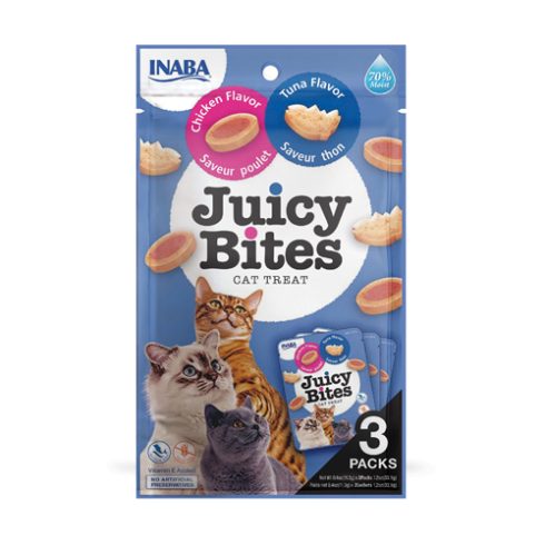 Juicy Bites Chicken and Tuna Flavors