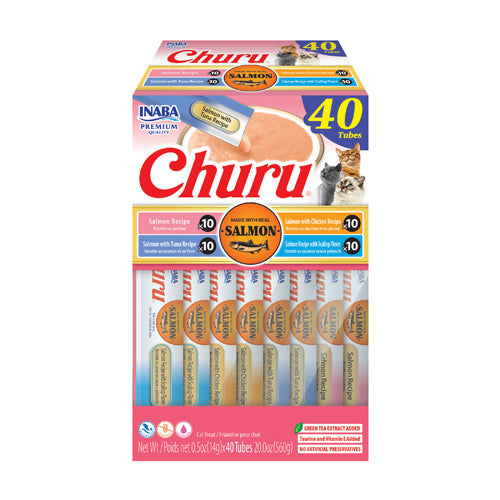 Churu 40 ct Salmon Variety