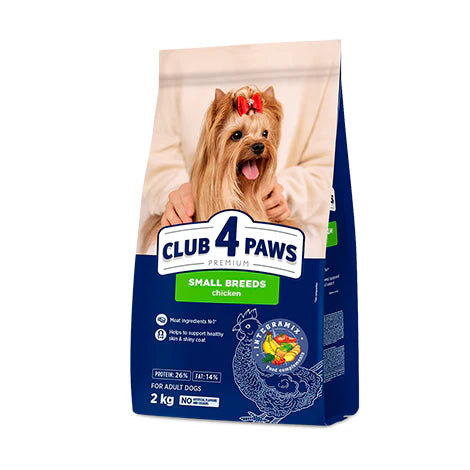 CLUB 4 PAWS PREMIUM for adult dogs SMALL breeds (2kg-500gm)