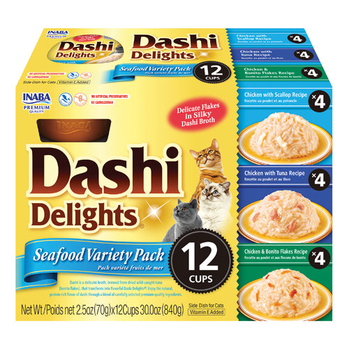 Dashi Delights 12 ct Seafood Variety Pack
