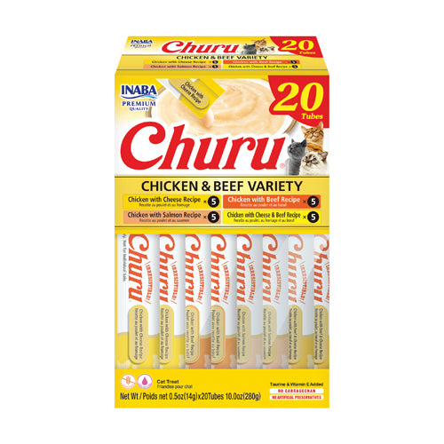 Churu 20 ct Chicken & Beef Variety Box