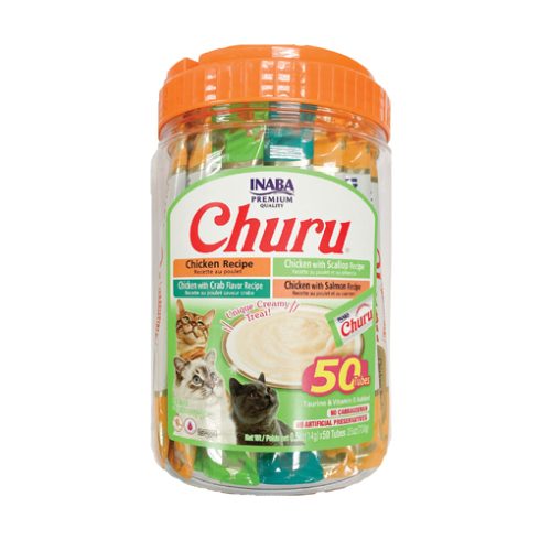 Churu 50 ct Chicken & Seafood Variety Jar