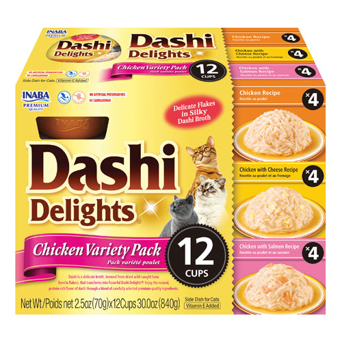 Dashi Delights 12 ct Chicken Variety Pack
