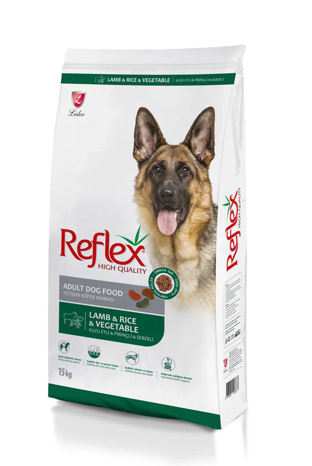 REFLEX LAMB&RICE&VEGETABLE ADULT (15KG-3KG)