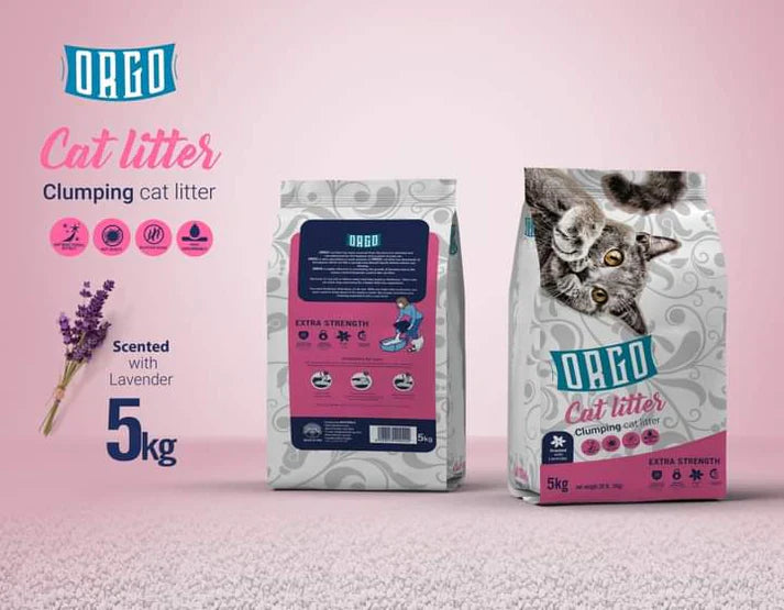Orgo Clumping Cat Litter - Scented 5 L