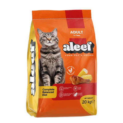 aleef dry food for adult cat
