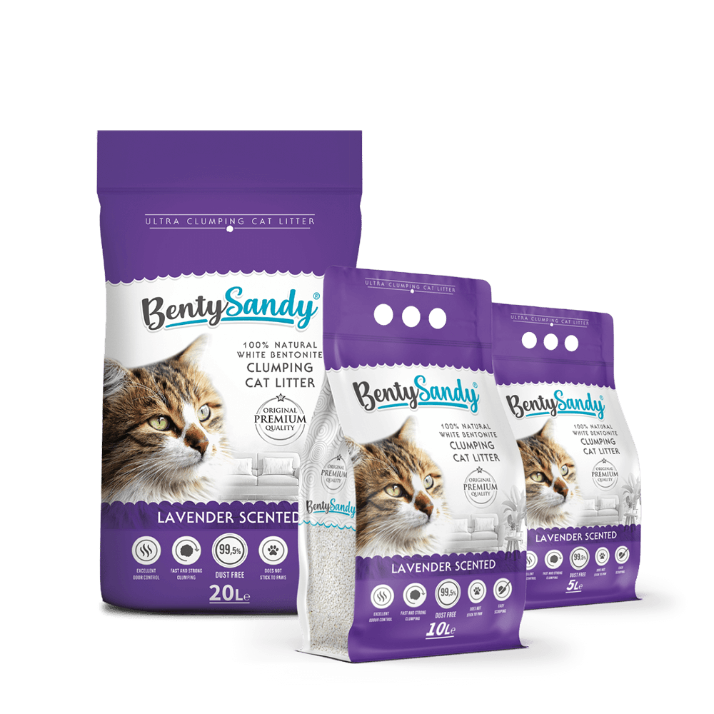 Benty Sandy Clumping Litter Lavender scented