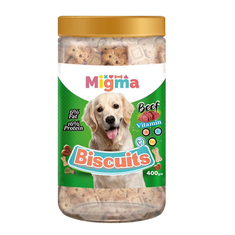 Migma Beef Biscuits Treats for adult dogs 400Gm