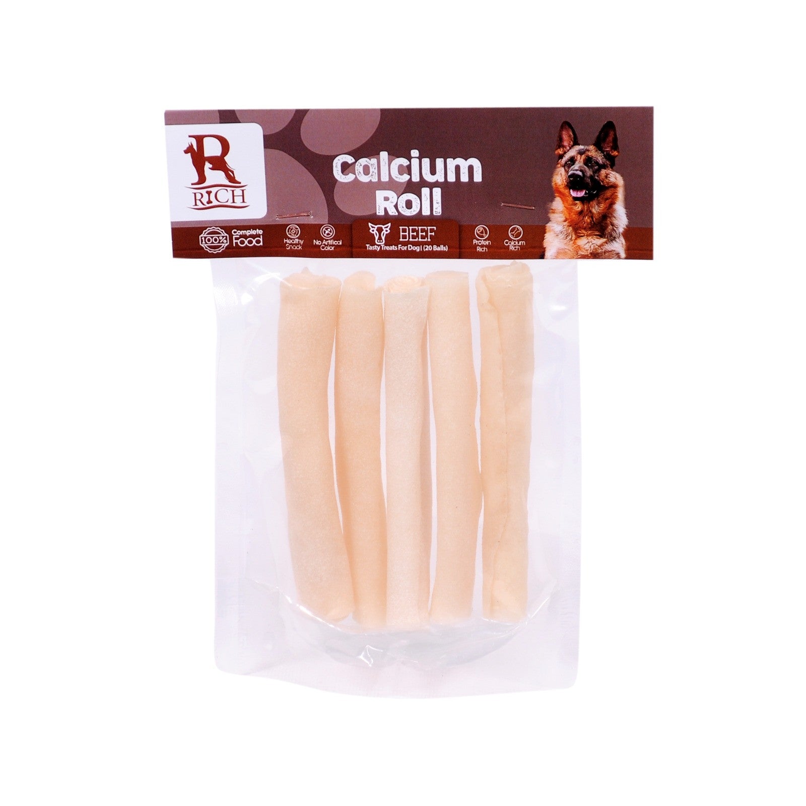 Rich Calcium Roll - 5 Rolls With beef