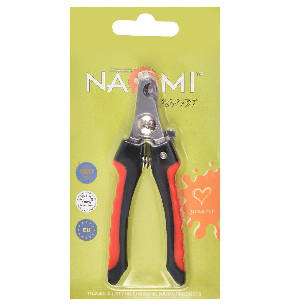 Naomi Black And Orange Pet Nail Clipper Small