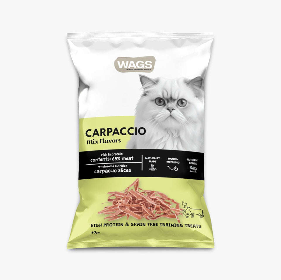 Wags Carpaccio Mix Flavour 40 Gram