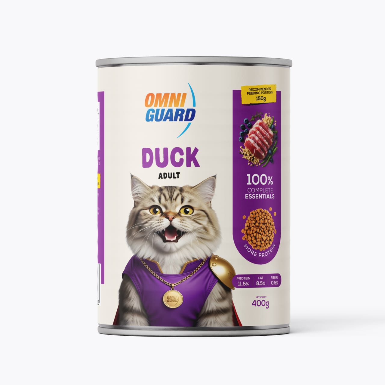 Omni Guard Duck Adult Cats 400g