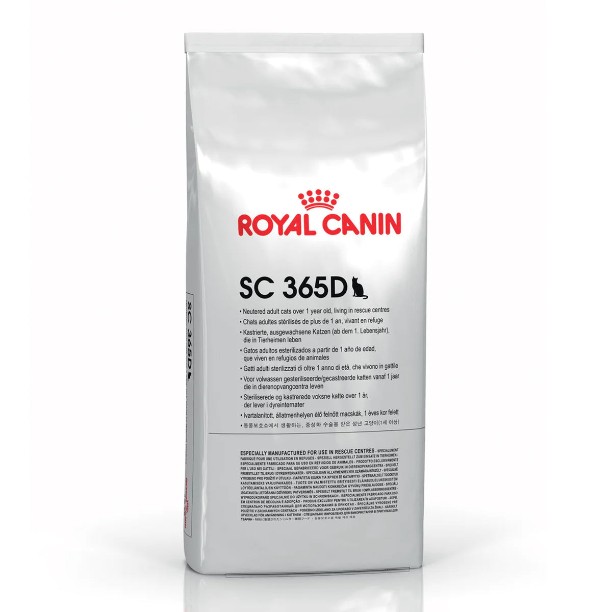 Royal Canin SC 365D (15 KG) – Dry food for Sterilised adult cats over 1 year living in shelters or rescue centers