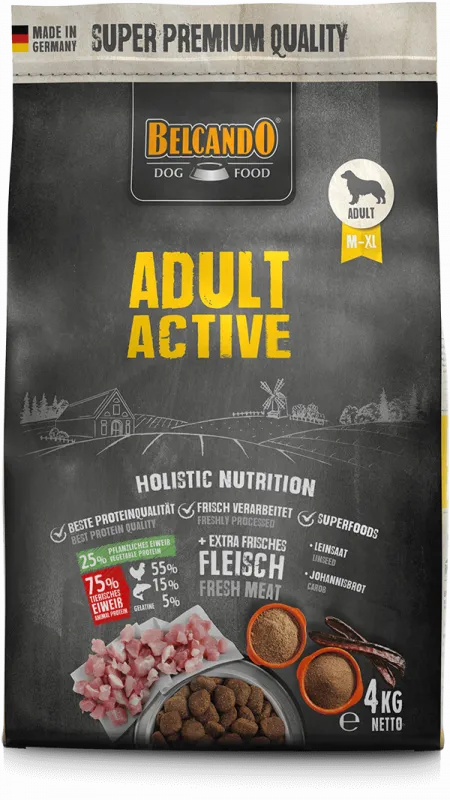 Belcando Adult Active (4kg-12.5kg-22kg)