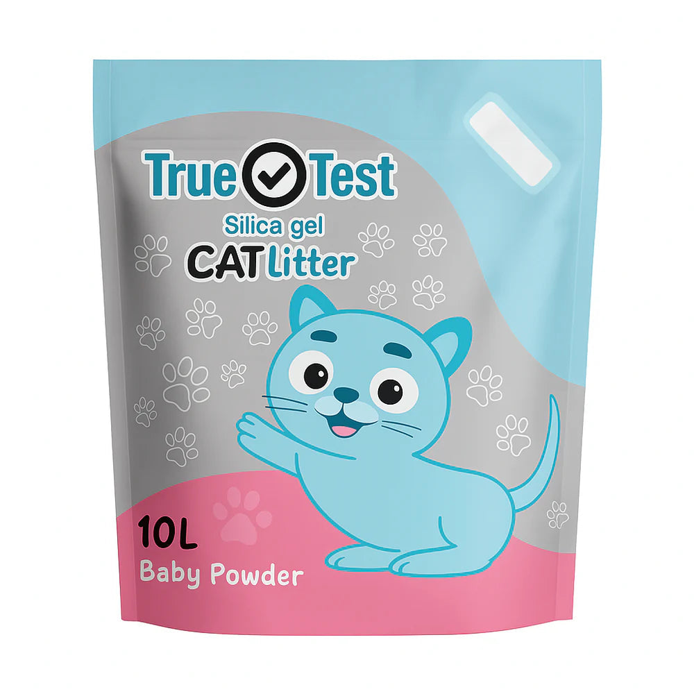 True Test Silica Gel Crystal Cat Litter (10L)
