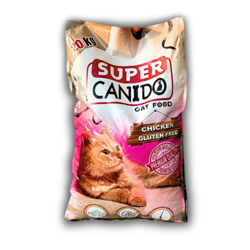 Super Canido - Dry Cat Food - 20 Kg