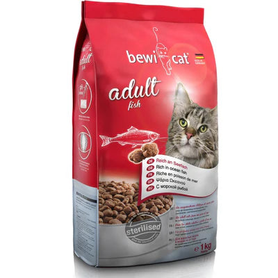 Bewi Cat food Adult Fish (20kg-10kg-5kg-1kg)