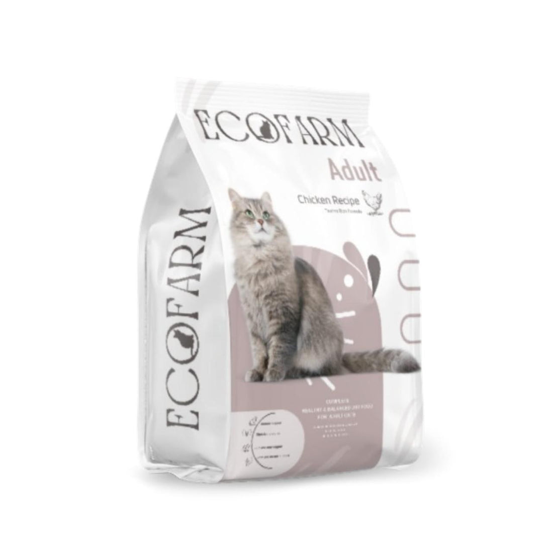 ECOFARM For Adult Cat (18kg-10kg-4kg)