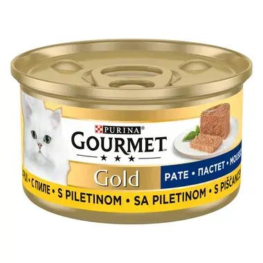 Gourmet Gold pate with chicken, wet food for cats 85g
