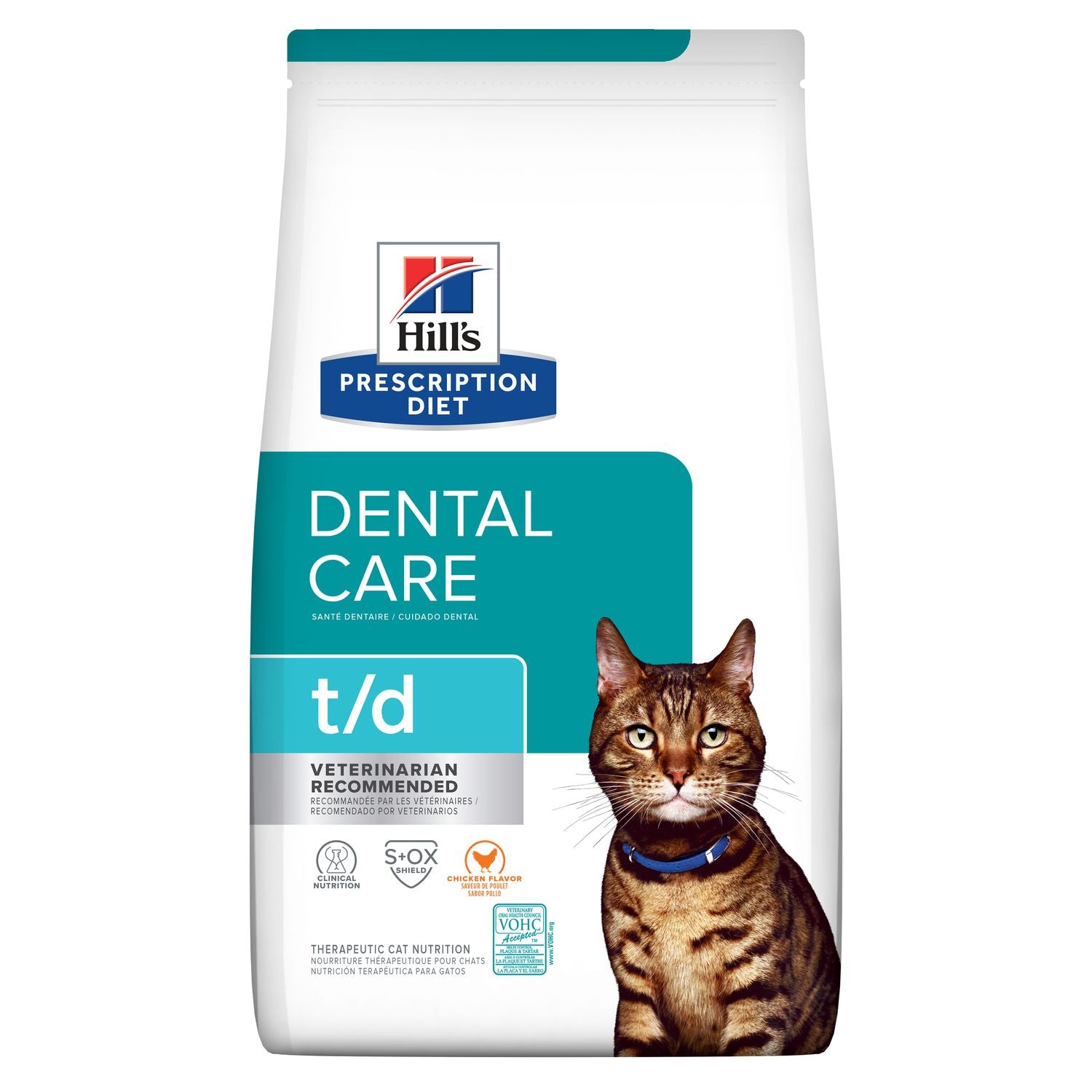 Hill's t/d Dry Cat Food (1.5kg)