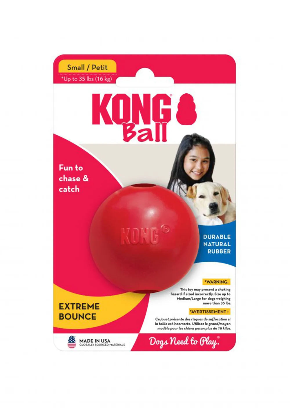 Kong Biscuit Ball _red