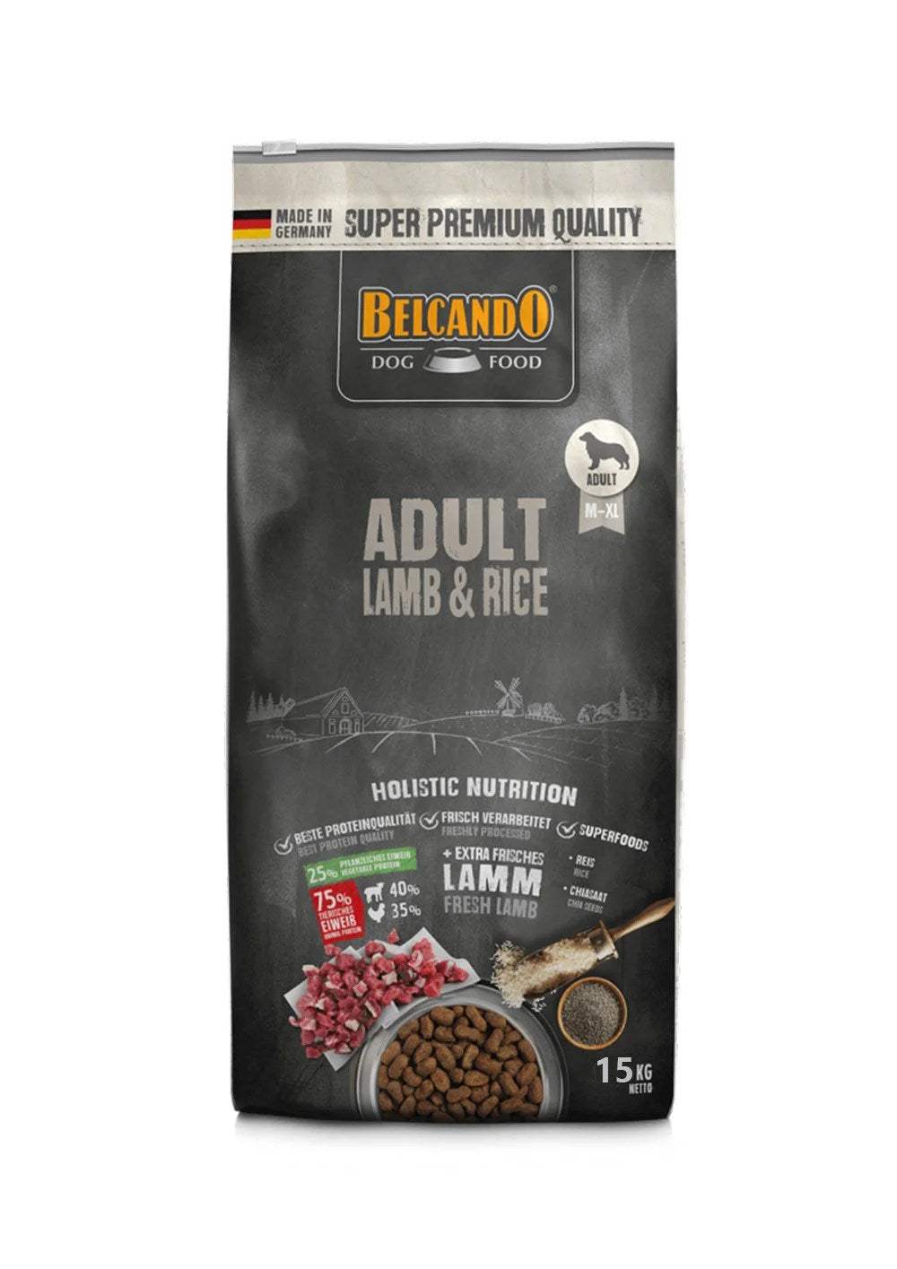 Belcando Lamb & Rice 12.5kg