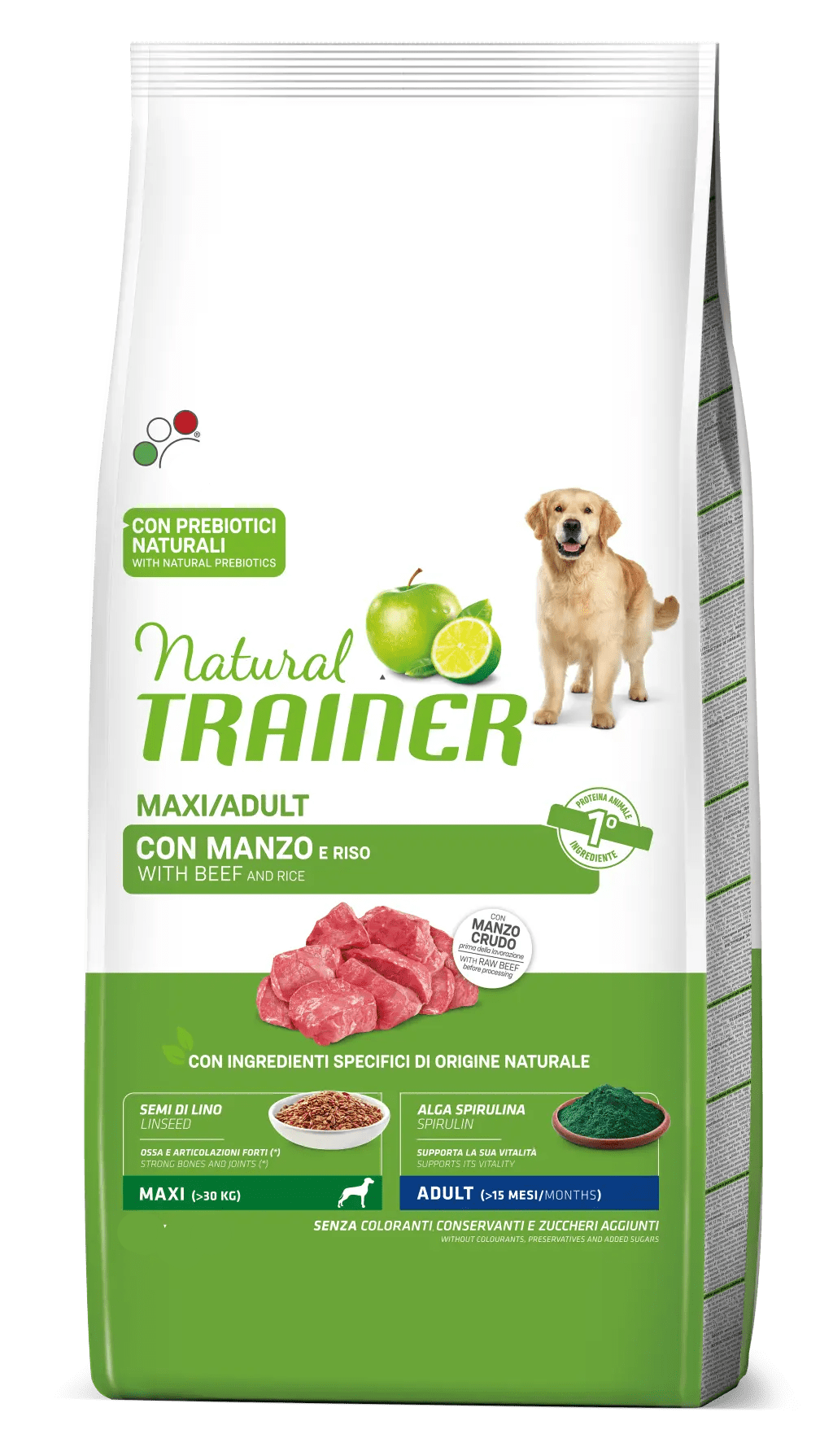 Natural Trainer Beef Maxi Adult for Dogs (10kg)