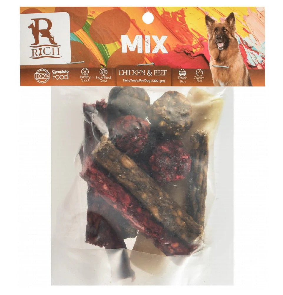 Rich Mix Chew Bones for Dogs 200G