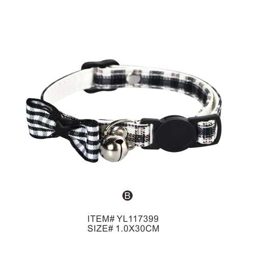 Naomi Cat Collar with Bell YL117399 - Black