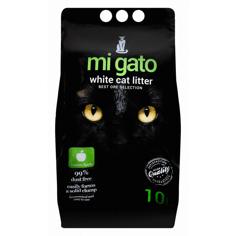 Mi Gato White Clumping Cat Litter 10L