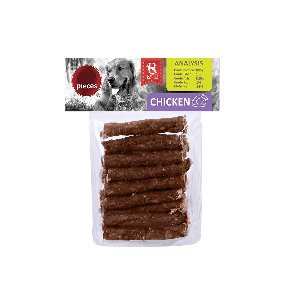 Rich Chicken Chew Bones for Dogs (8 pieces)