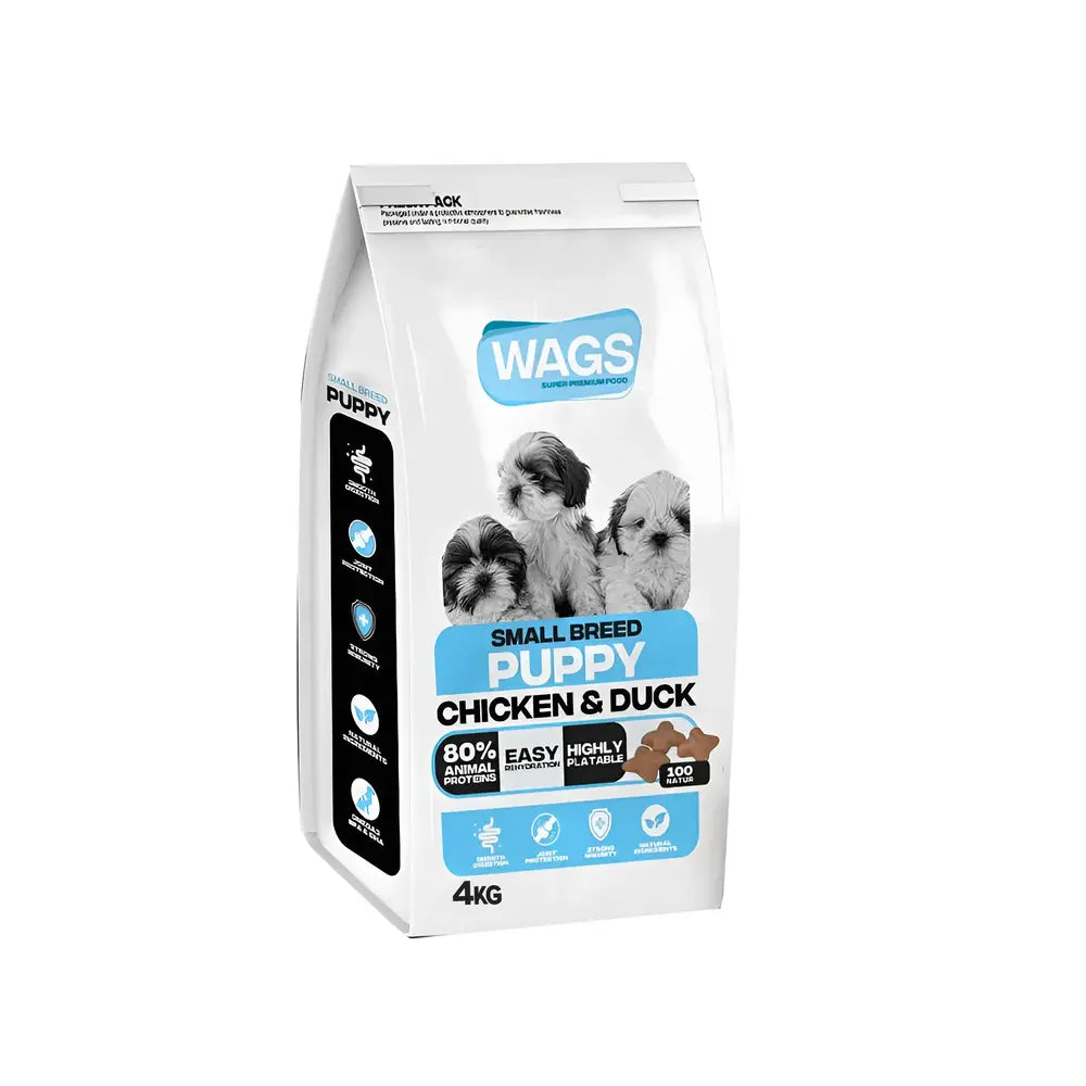 Wags Small Puppy With Chicken And Duck (1kg /4kg)