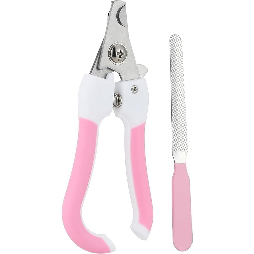Pet Nail Clipper for Dogs and Cats, Dog Nail Trimmer with Nail File