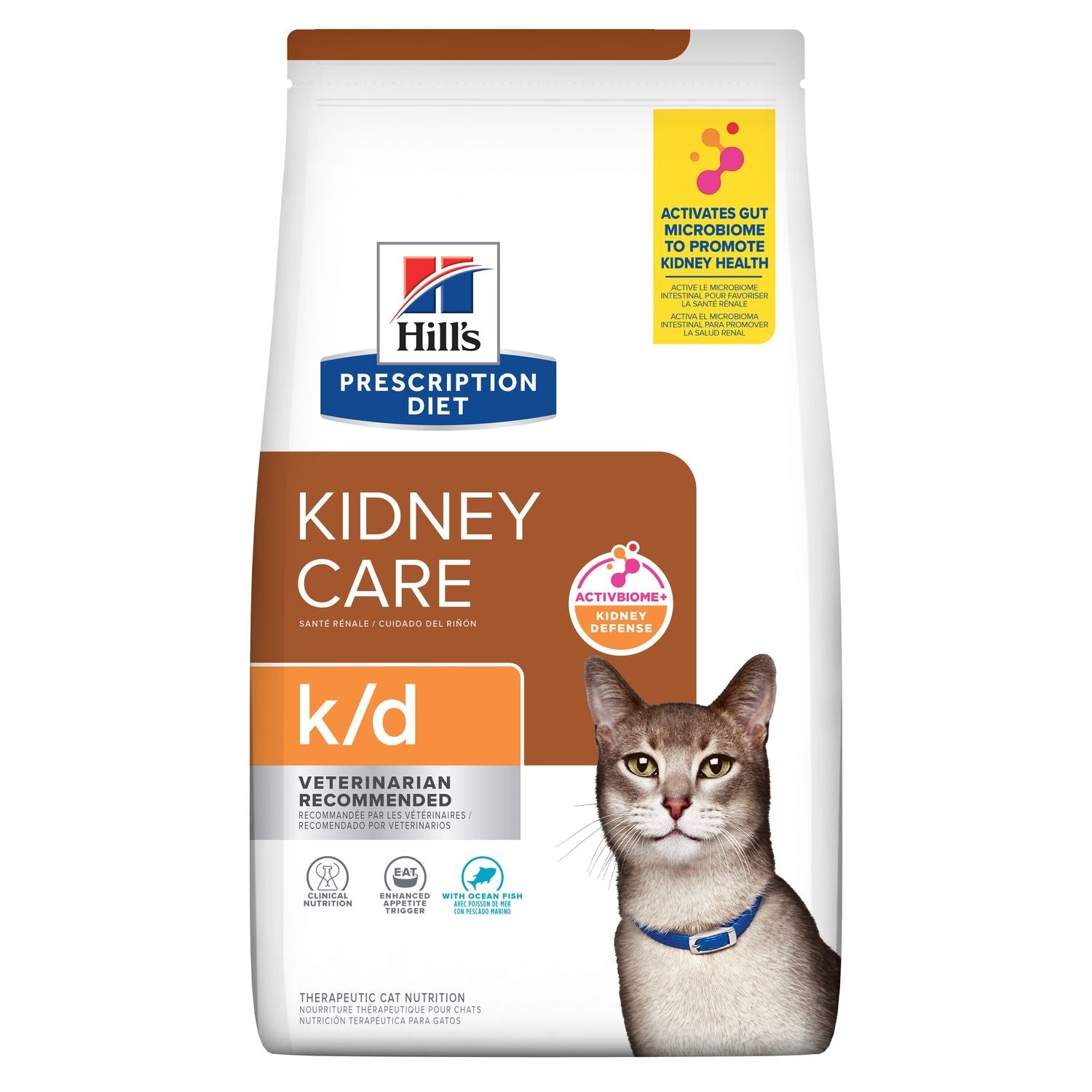 Hill's Kidney Care k/d with Ocean Fish Cat Food (1.5kg/3kg)
