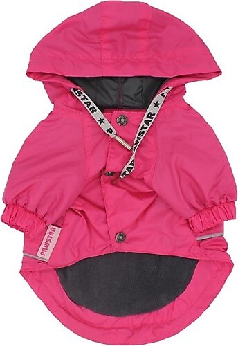 Pawstar Small PINK  Raincoat