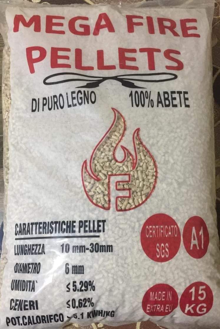 Mega fire pellets 15L