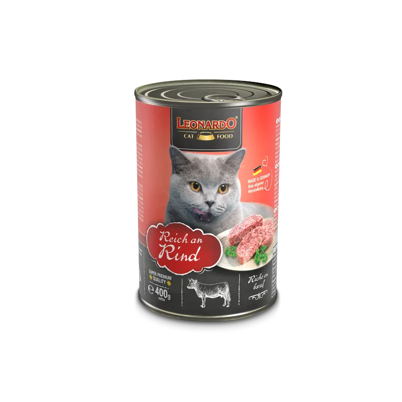 Leonardo Rich in beef 400g