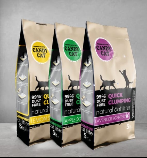 CANDY CAT CLUMPING LITTER CAT 5L