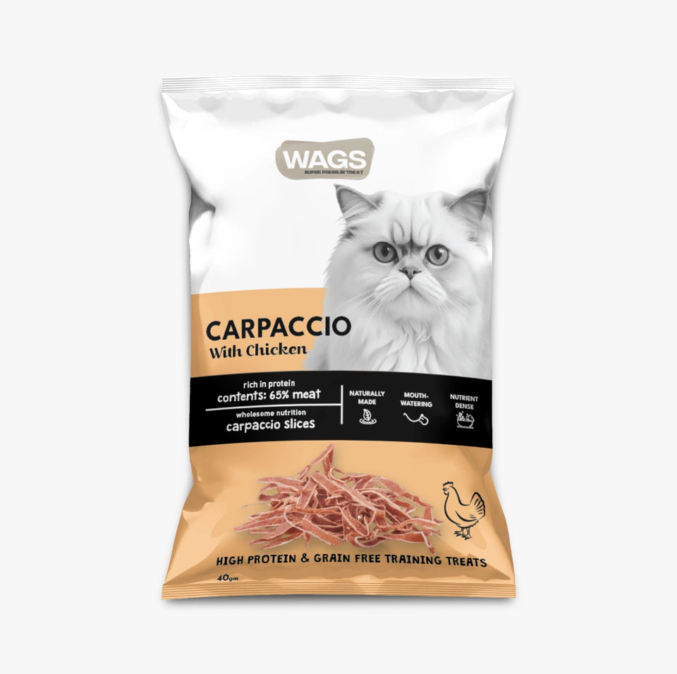 Wags Carpaccio Adult Chicken 40 Gram