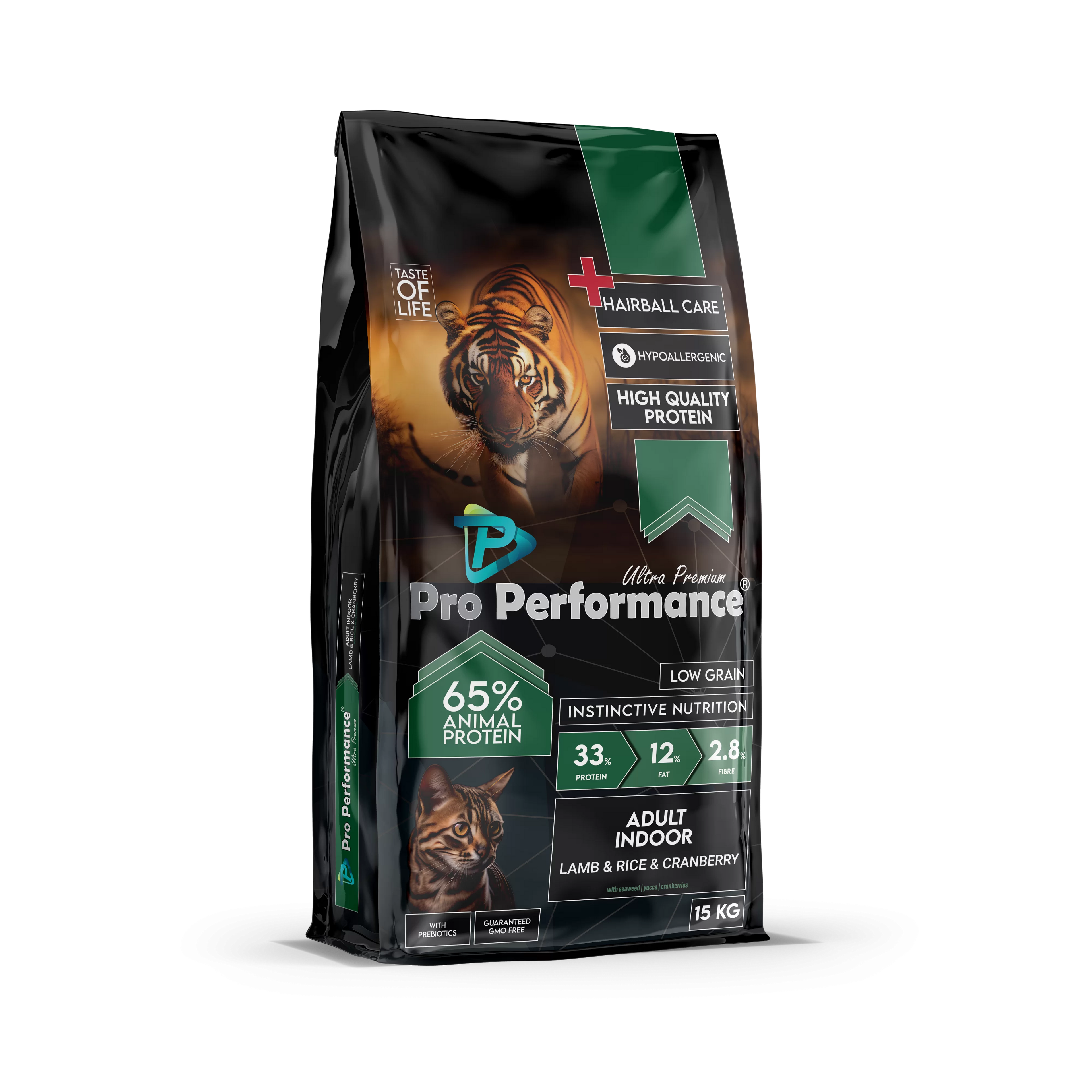 pro performance adult cat food indoor with lamb & rice (2kg-15kg)
