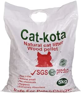 CAT – KOTA Natural wood cat Litter Pellets 5 KG
