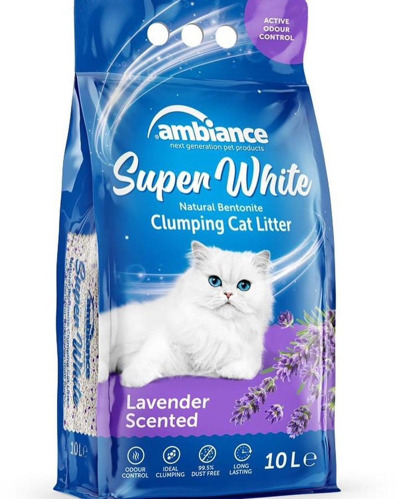 Ambiance Super White  Clumping Litter Scent (10L)